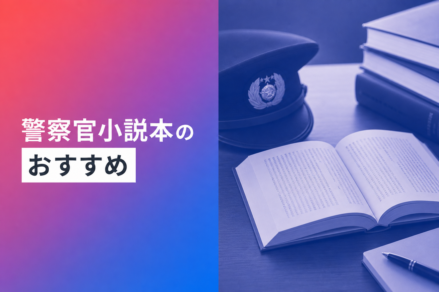 警察官小説本のおすすめ人気ランキング25選【2026年版】