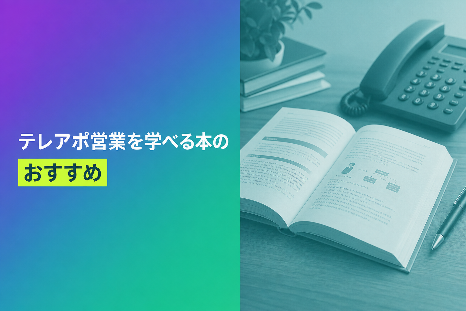 テレアポ営業を学べる本のおすすめ人気ランキング25選【2026年版】
