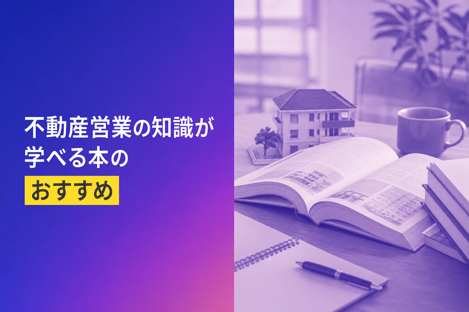 不動産営業の知識が学べる本のおすすめ人気ランキング25選【2026年版】