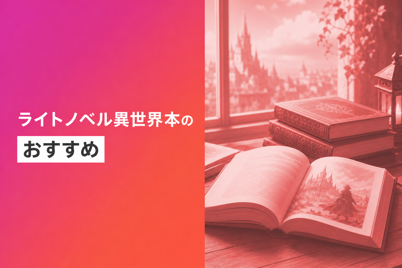 ライトノベル異世界本のおすすめ人気ランキング25選【2026年版】