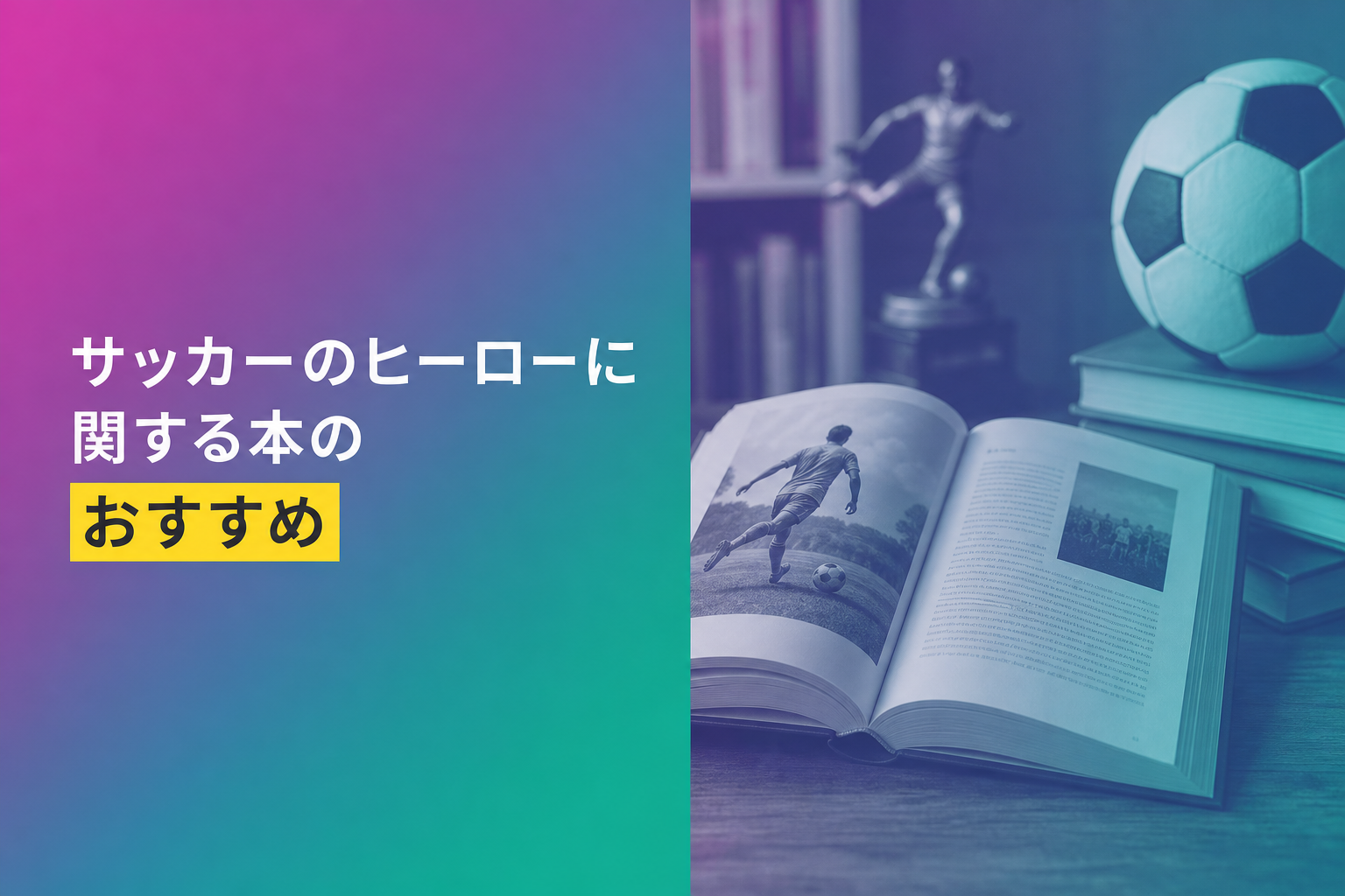 サッカーのヒーローに関する本のおすすめ人気ランキング15選【2026年版】