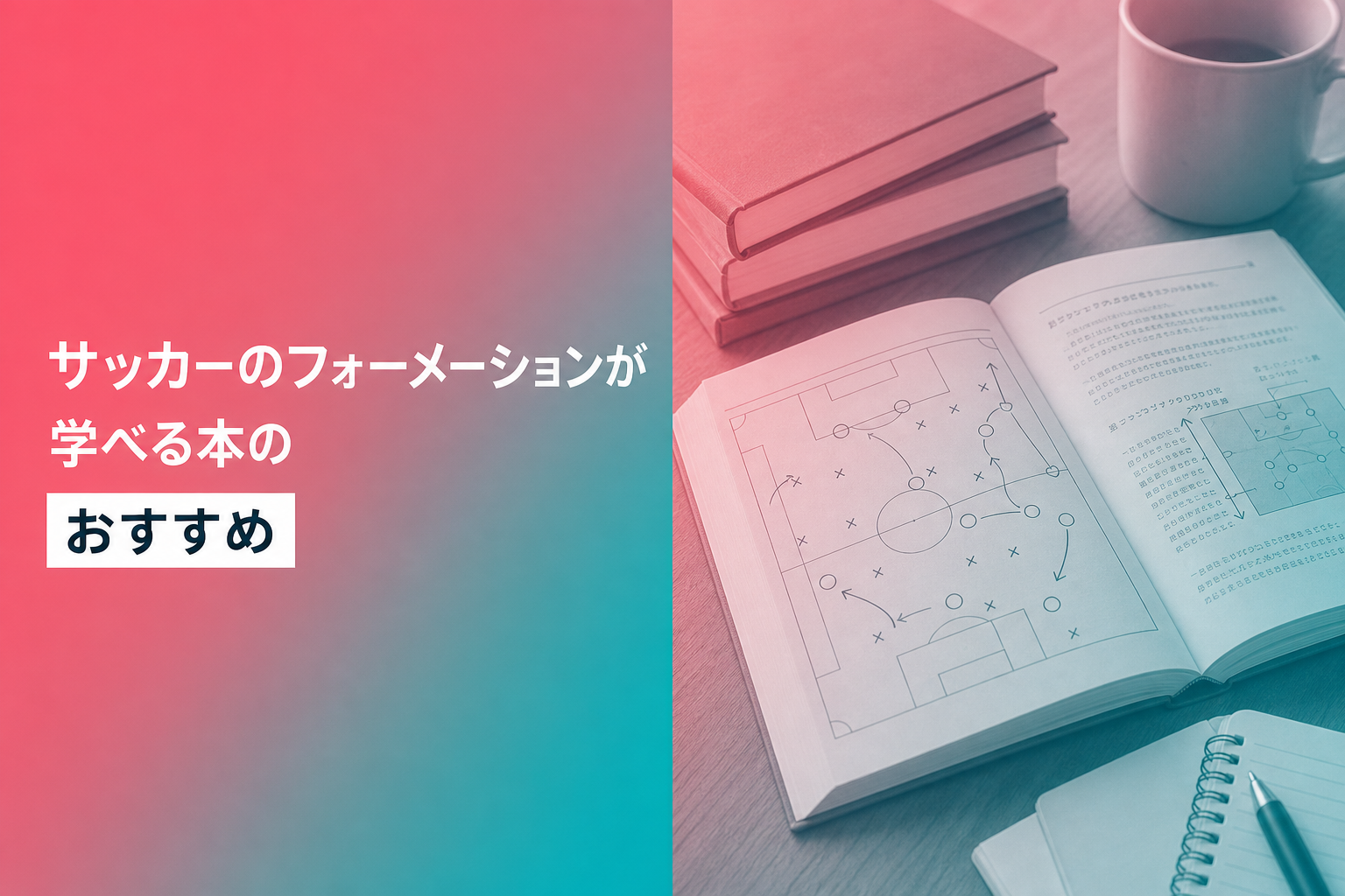 サッカーのフォーメーションが学べる本のおすすめ人気ランキング25選【2026年版】