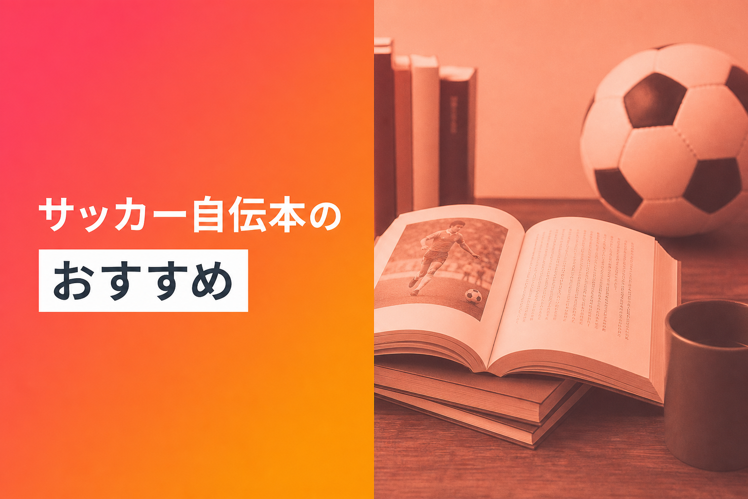サッカー自伝本のおすすめ人気ランキング25選【2026年版】
