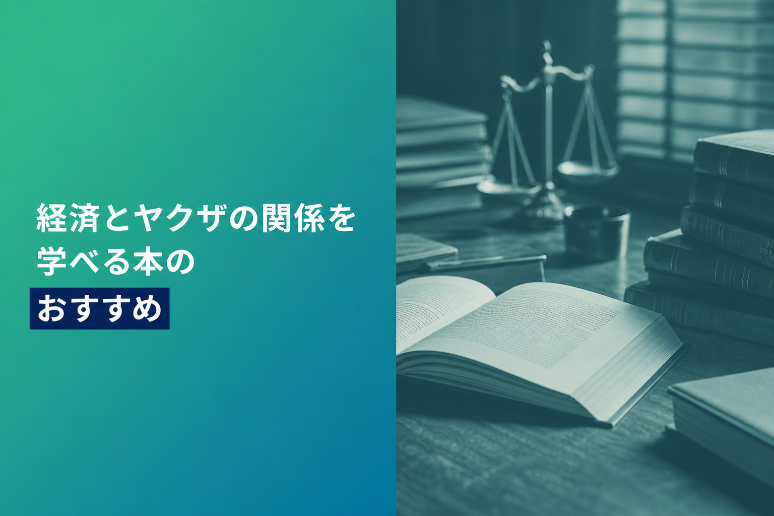 経済とヤクザの関係を学べる本のおすすめ人気ランキング18選【2026年版】