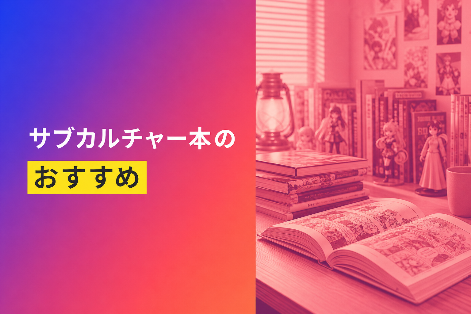 サブカルチャー本のおすすめ人気ランキング23選【2026年版】