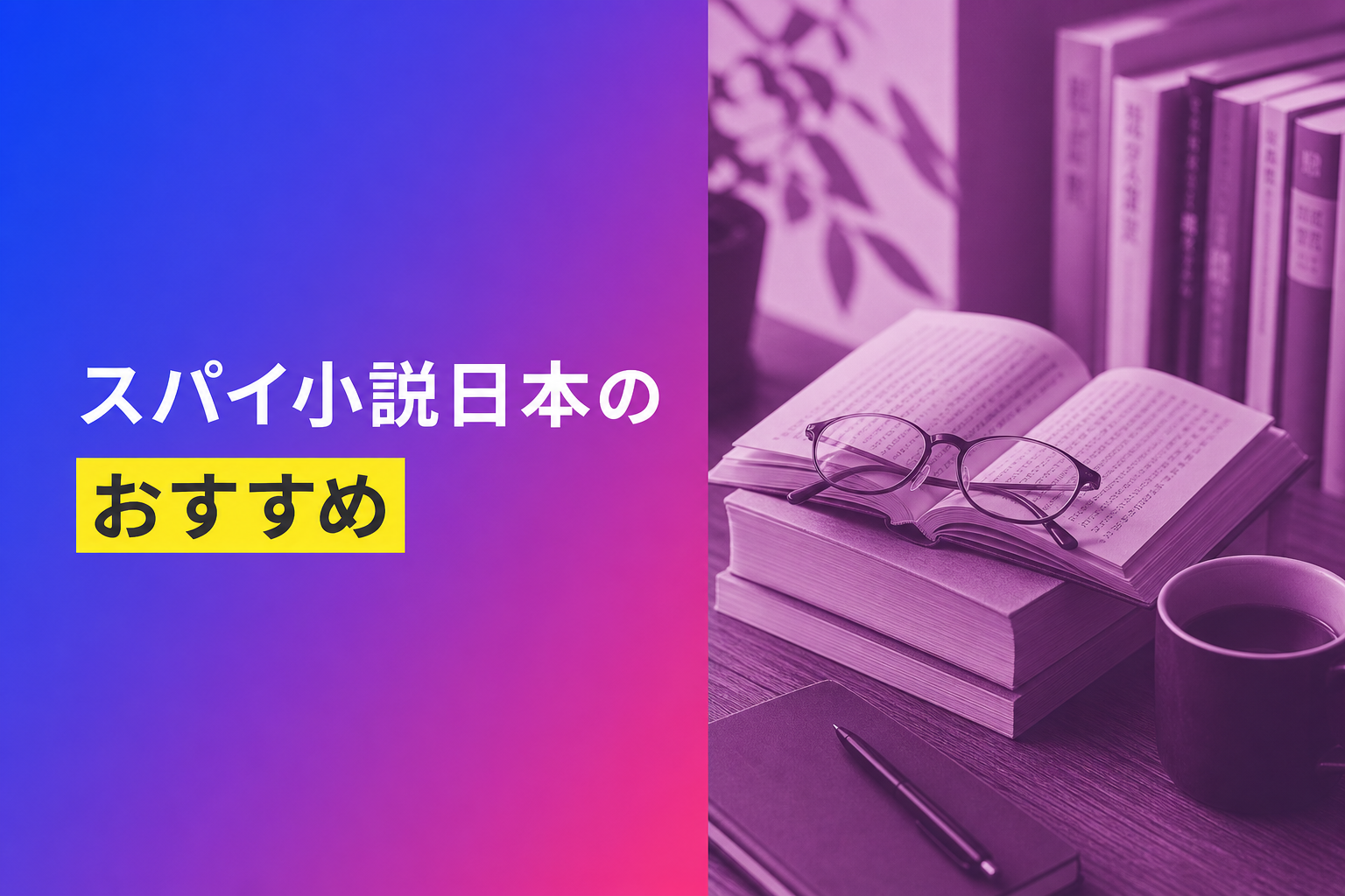 日本のスパイ小説のおすすめ人気ランキング25選【2026年版】