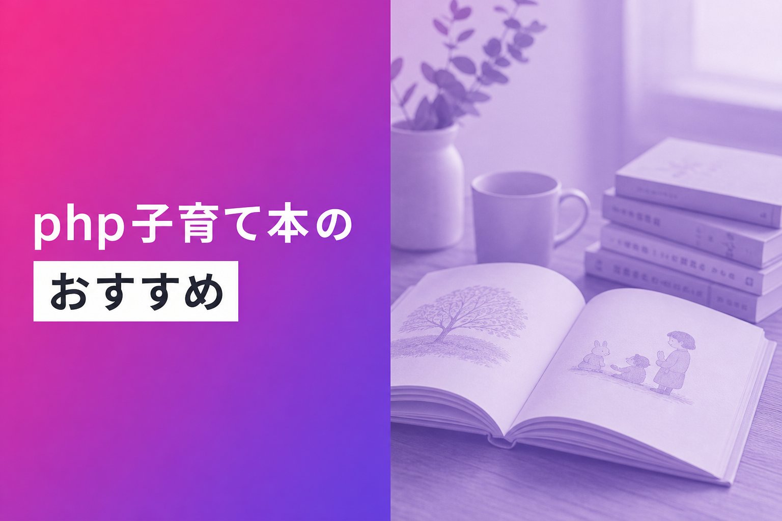 php子育て本のおすすめ人気ランキング25選【2026年版】