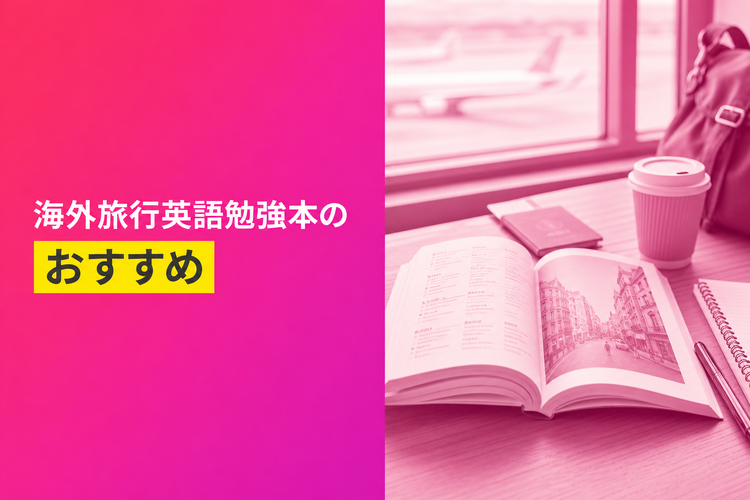 海外旅行の英語が学べる本のおすすめ人気ランキング25選【2026年版】