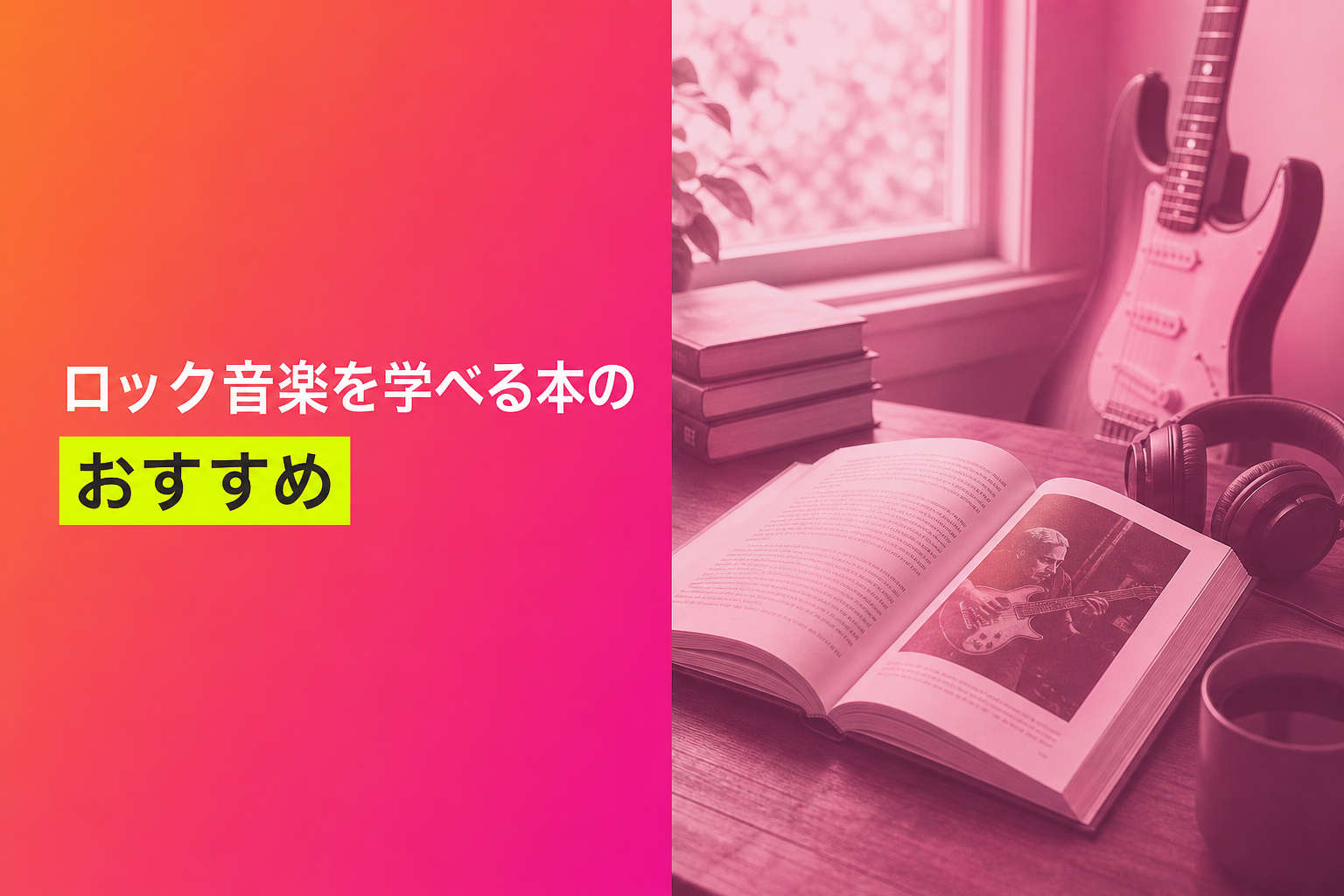 ロック音楽を学べる本のおすすめ人気ランキング25選【2026年版】