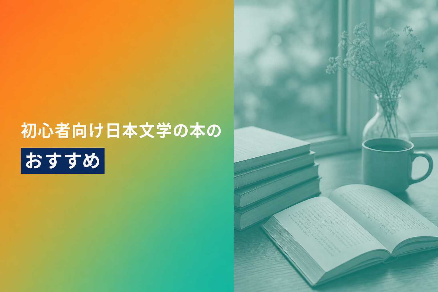 初心者向け日本文学の本のおすすめ人気ランキング24選【2026年版】