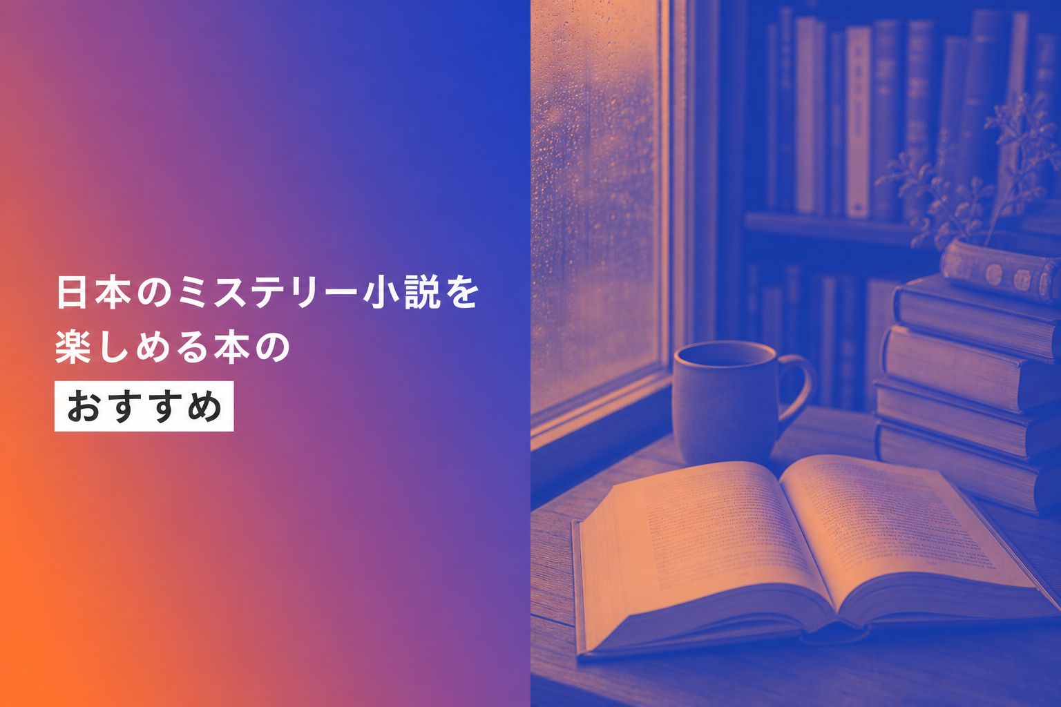 日本のミステリー小説を楽しめる本のおすすめ人気ランキング25選【2026年版】