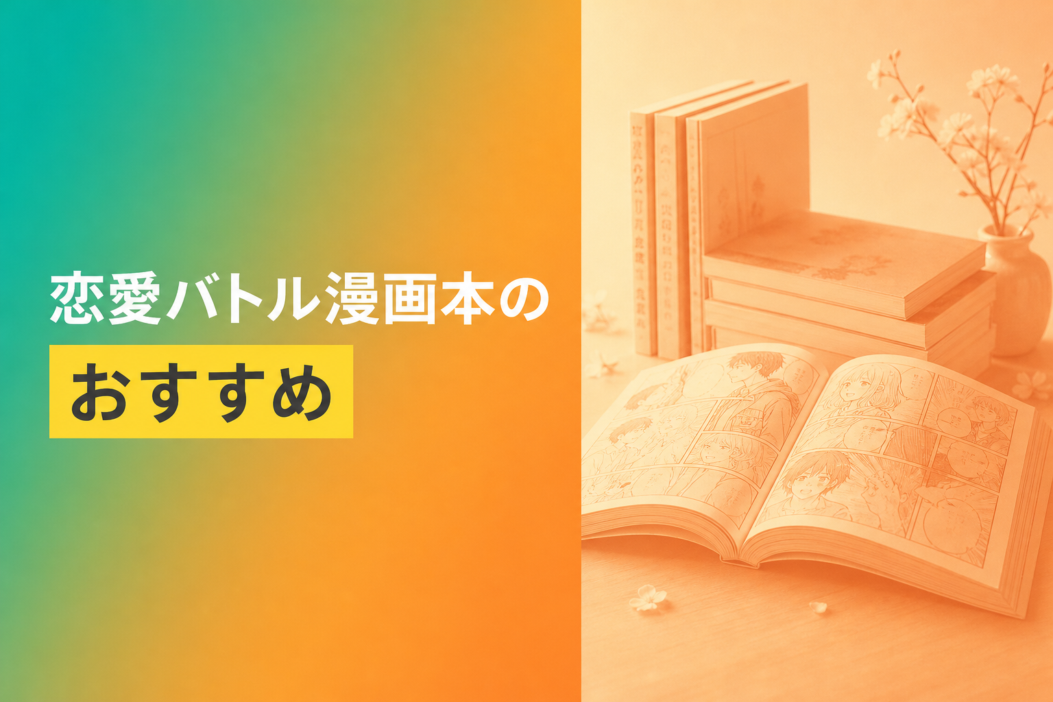 恋愛バトル漫画本のおすすめ人気ランキング25選【2026年版】