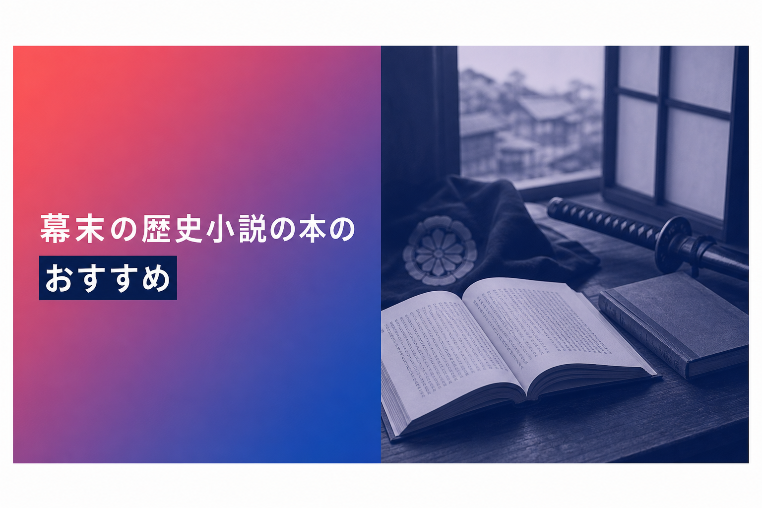 幕末の歴史小説の本のおすすめ人気ランキング25選【2026年版】
