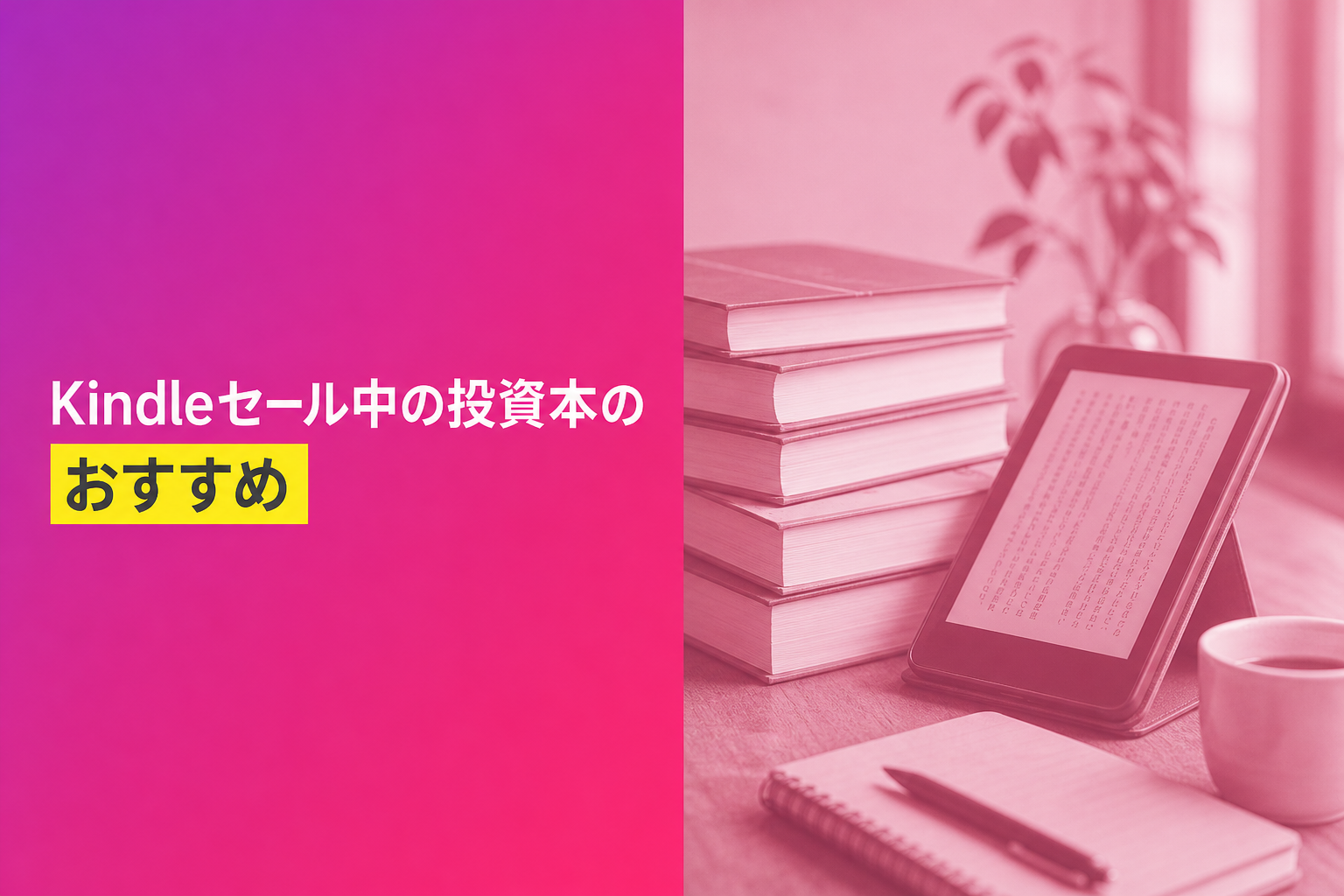 Kindleセール中の投資本のおすすめ人気ランキング25選【2026年版】