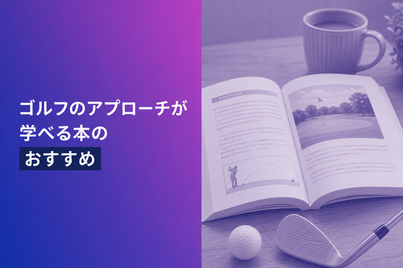 ゴルフのアプローチが学べる本のおすすめ人気ランキング11選【2026年版】