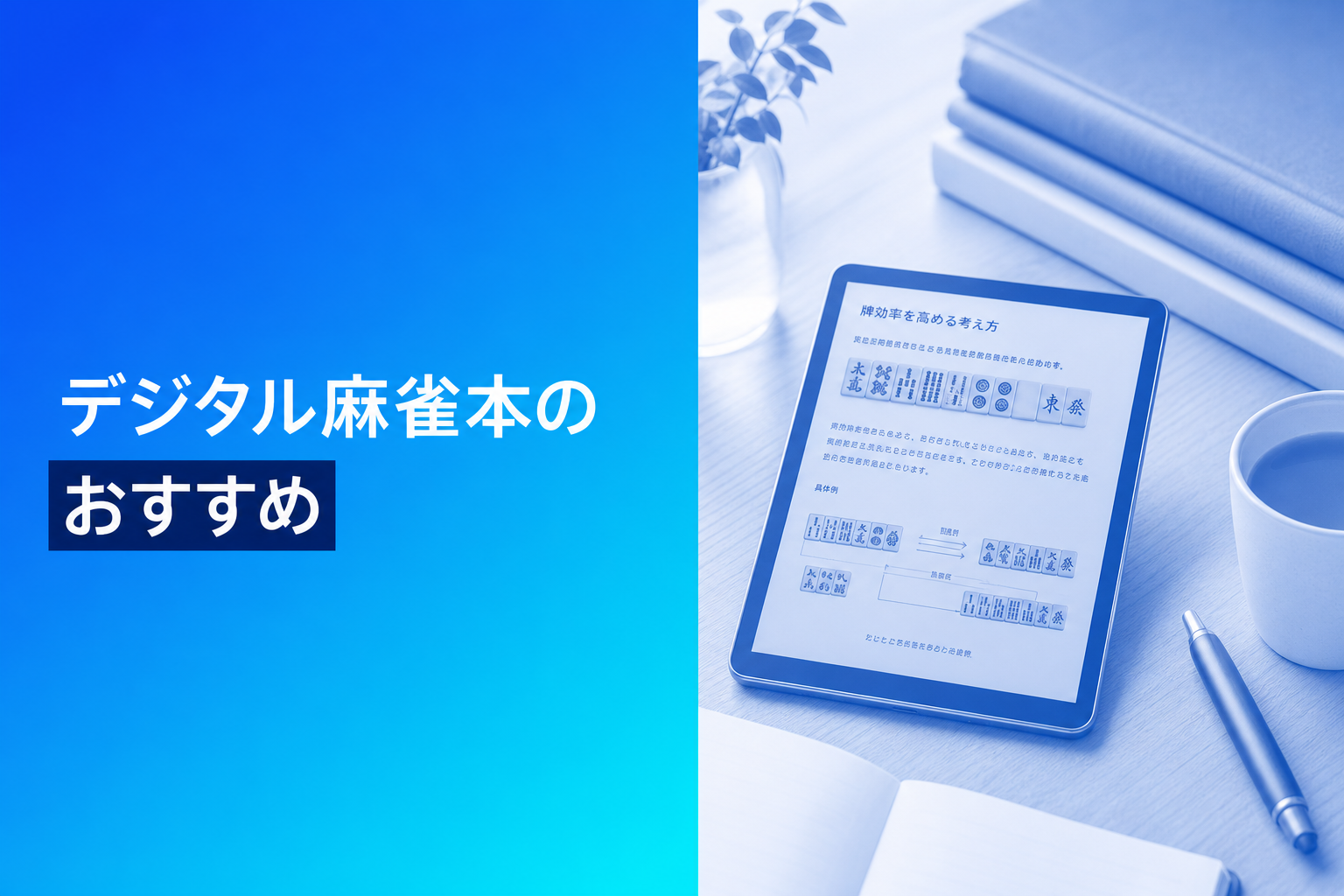 デジタル麻雀本のおすすめ人気ランキング13選【2026年版】