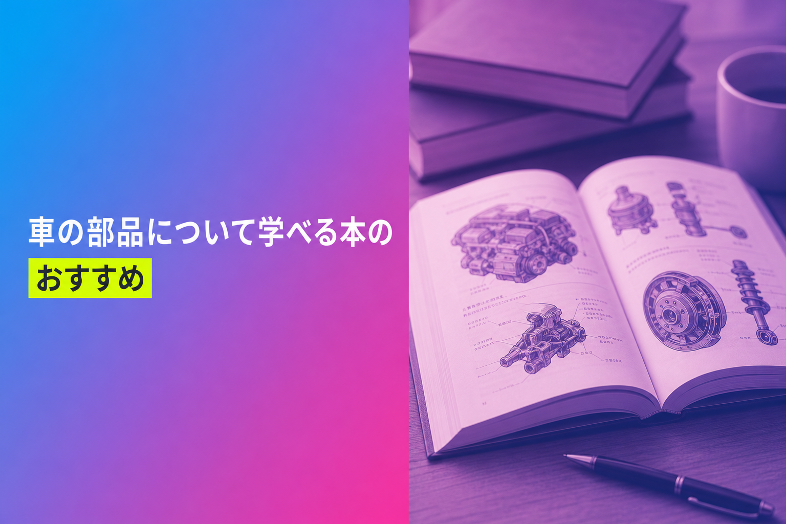 車の部品について学べる本のおすすめ人気ランキング10選【2026年版】
