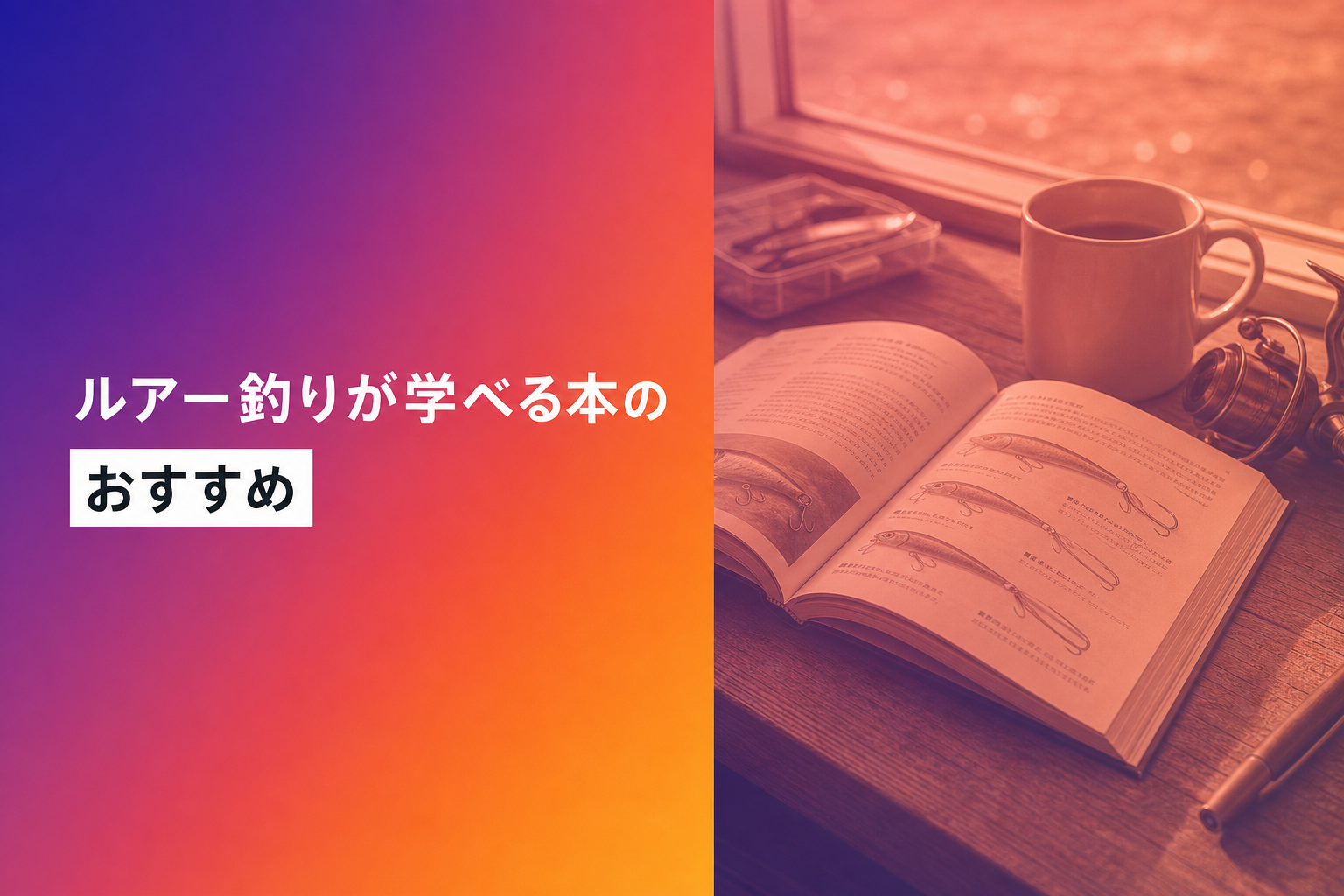 ルアー釣りが学べる本のおすすめ人気ランキング21選【2026年版】